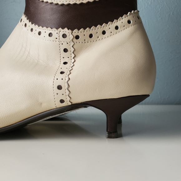 RARE Vintage Irregular Choice Y2K China Doll Art Boots Kitten Heel - Picture 6 of 8